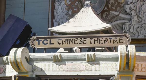 Graumans TCL Chinese Theater at Hollywood Blvd in Los Angeles - LOS ANGELES - CALIFORNIA - 20 de abril de 2017 — Fotografia de Stock