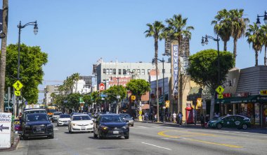 Hollywood Bulvarı Los Angeles - Los Angeles - California - 20 Nisan 2017