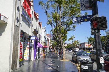 Hollywood şöhret Whitley Ave - Los Angeles - California - 20 Nisan 2017 yürümek