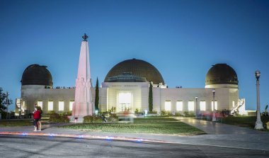 Los Angeles gece - Los Angeles - California - 20 Nisan 2017 ünlü Griffith Gözlemevi