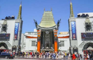 Tcl Çin Tiyatrosu Hollywood - Los Angeles - California - 20 Nisan 2017 üzerinde geniş açılı görünüş