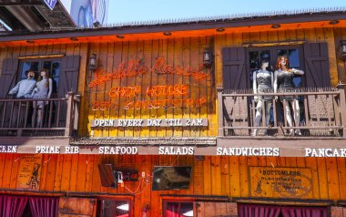 Ranch restoran ve kokteyl bar Sunset Strip Los Angeles - Los Angeles - California -, 20 Nisan 2017 eyer