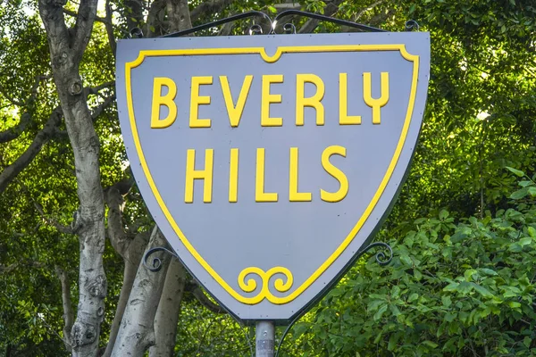 Slavný Beverly Hills podepsat - Los Angeles - Kalifornie - 20. dubna 2017 — Stock fotografie