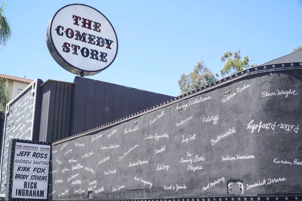 The famous Comedy Store in LA - on Sunset Boulevard - LOS ANGELES - CALIFORNIA - 20 DE ABRIL DE 2017 — Foto de Stock