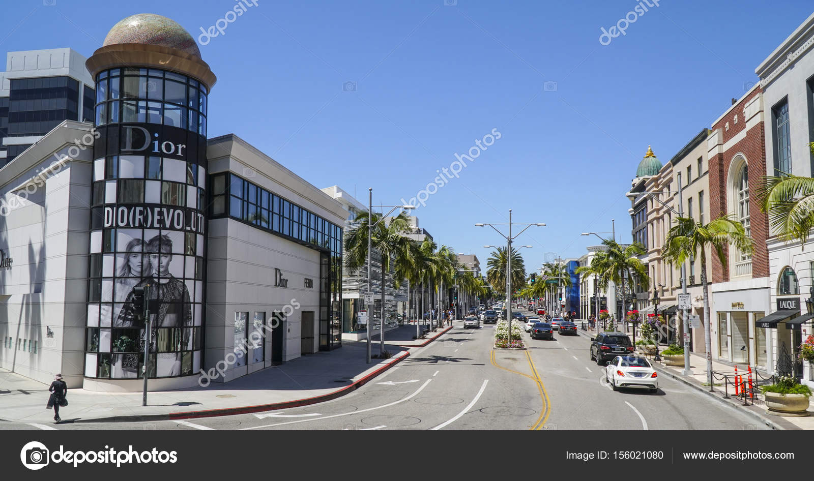 The exclusive and expensive shops in Beverly Hills LOS ANGELES