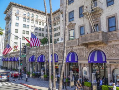 Ünlü Beverly Wilshire Hotel Beverly Hills - Los Angeles - California - 20 Nisan 2017