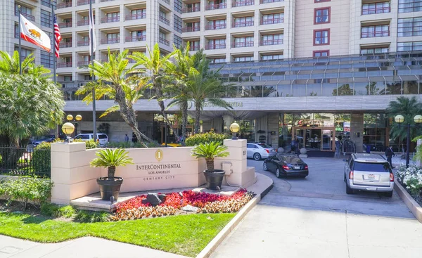 Hotelli Intercontinental Los Angeles - LOS ANGELES - KALIFORNIA - huhtikuu 20, 2017 — kuvapankkivalokuva