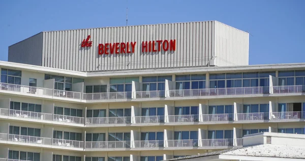 The Beverly Hilton Hotel in Beverly Hills - LOS ANGELES - CALIFORNIA - 20 de abril de 2017 — Fotografia de Stock