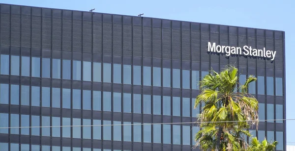 Morgan Stanley - Los Angeles - Los Angeles Kalifornia - 2017. április 20. — Stock Fotó