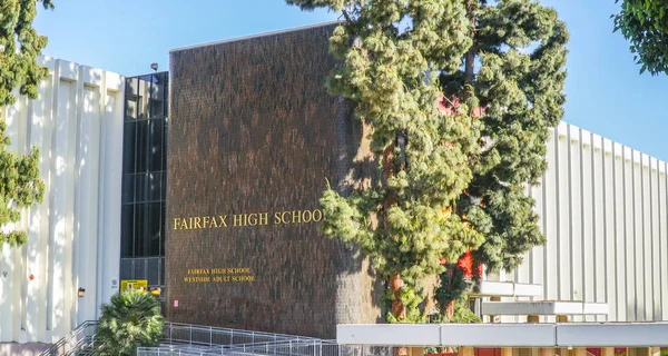 Fairfax High School in Los Angeles - LOS ANGELES - CALIFORNIA - APRIL 20, 2017 — Stock Photo, Image