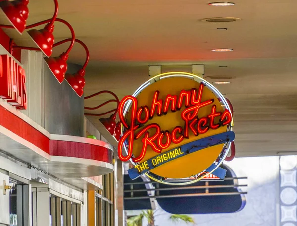 Johnny Rockets Hamburger Restaurant in Los Angeles - Los Angeles - Californië - 20 April 2017 — Stockfoto