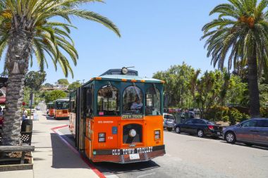 Eski şehir arabası San Diego - San Diego - California - 21 Nisan 2017