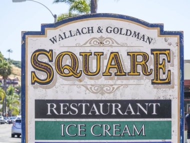 Wallach ve Goldman Meydanı San Diego Old Town - San Diego - California - 21 Nisan 2017