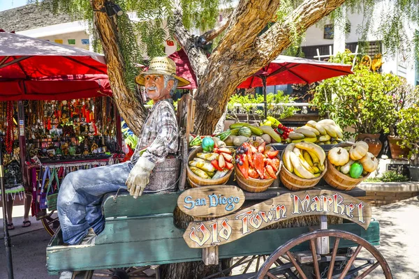 Incrível Mercado da Cidade Velha de San Diego - SAN DIEGO - CALIFORNIA - 21 de abril de 2017 — Fotografia de Stock