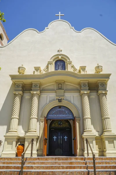 Костел Непорочного Зачаття у Сан-Дієго - Сан-Дієго - Каліфорнія - 21 квітня 2017 — стокове фото