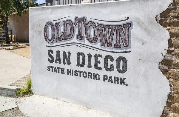 Old Town San Diego tarihi Devlet Park - San Diego - California - 21 Nisan 2017