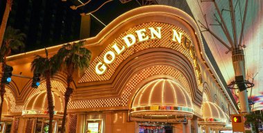 Ünlü Golden Nugget Hotel ve Casino şehir Las Vegas - Las Vegas - Nevada - 23 Nisan 2017