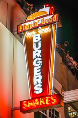 Burger ve sallar şehir Las Vegas - Las Vegas - Nevada - 23 Nisan 2017