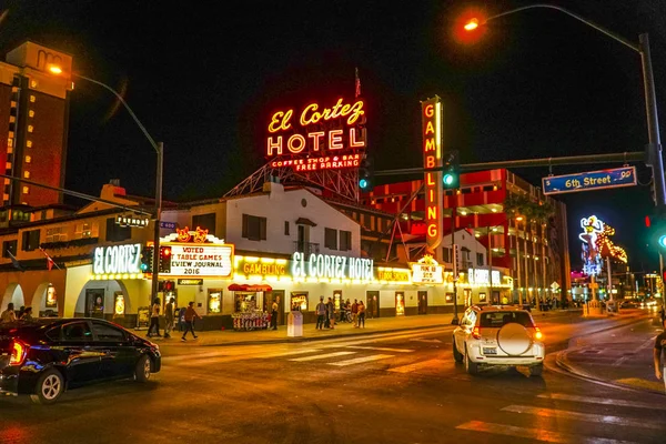 Famoso hotel El Cortez nel centro di Las Vegas - LAS VEGAS - NEVADA - 23 APRILE 2017 — Foto Stock