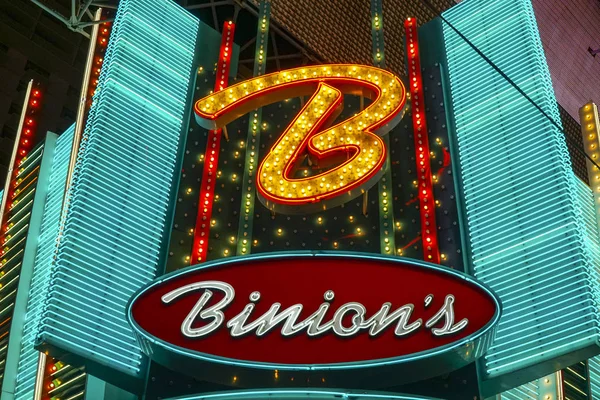 The Binions Horseshoe Casino en el centro de Las Vegas - LAS VEGAS - NEVADA - 23 DE ABRIL DE 2017 — Foto de Stock