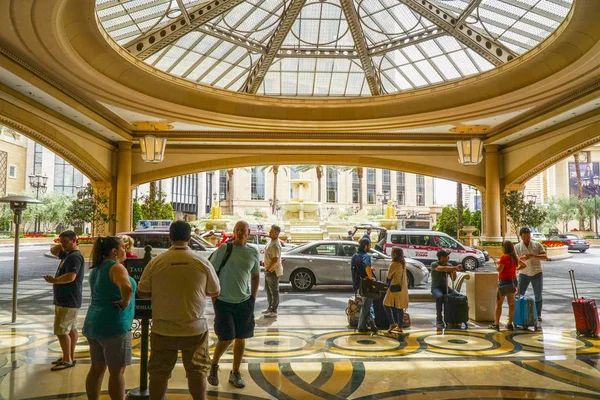 Inngang Lobby på Palazzo Hotel i Las Vegas - LAS VEGAS - Nevanac - APRIL 23, 2017 – stockfoto