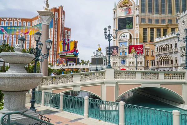 Famous Hotel i Las Vegas - The Venetian - LAS VEGAS - NEVADA - APRIL 23, 2017 – stockfoto