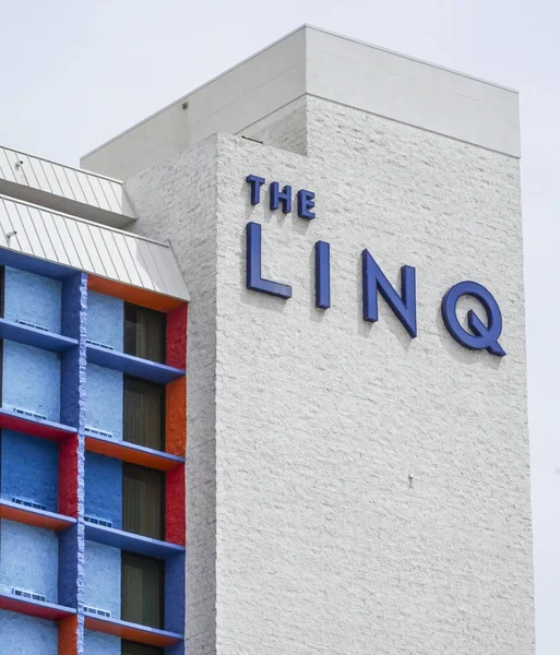 Nuevo Hotel en Las Vegas - The Linq - LAS VEGAS - NEVADA - 23 DE ABRIL DE 2017 — Foto de Stock