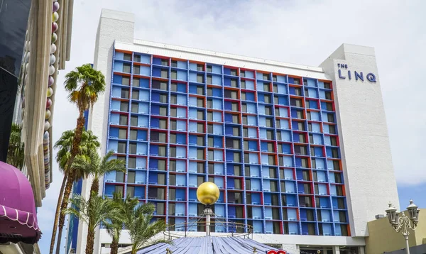 Nový Hotel v Las Vegas - Linq - Las Vegas - Nevada - 23. dubna 2017 — Stock fotografie
