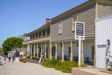 Güzel binalar San Diego eski şehir - San Diego - California - 21 Nisan 2017