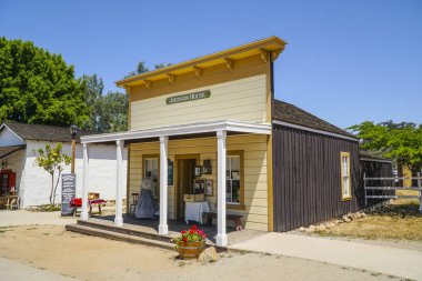 Meksika tarzı binalar eski şehir San Diego - San Diego - California - 21 Nisan 2017