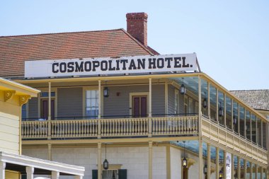 Cosmopolitan Hotel San Diego Old Town tarihi Devlet Park - San Diego - California - 21 Nisan 2017