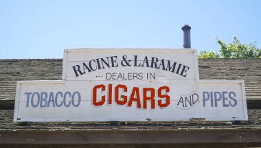 Puro dükkanı San Diego Old Town tarihi Devlet Park - San Diego - California - 21 Nisan 2017