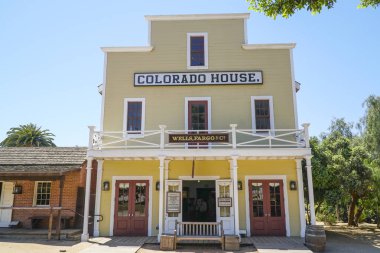 Güzel San Diego eski şehir - The Colorado House - San Diego - California - 21 Nisan 2017 bina
