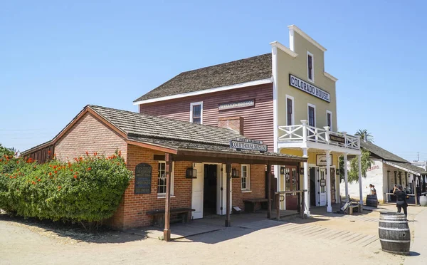 Western tarzı şaşırtıcı San Diego eski şehir - San Diego - California - 21 Nisan 2017 evler