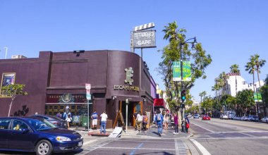 Hollywood Studio Cafe Hollywood Bulvarı - Los Angeles - California - 20 Nisan 2017