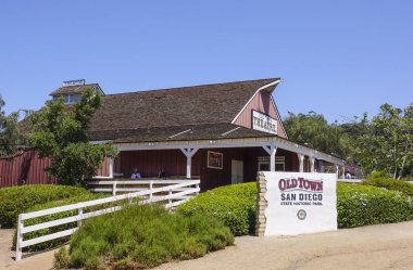 San Diego Old Town devlet Tarihi Park - San Diego - California - 21 Nisan 2017