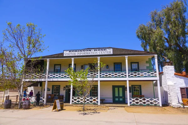 Látogatói információs központ San Diego Old Town állami történelmi Park - San Diego - California - 2017. április 21. — Stock Fotó