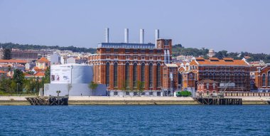 Merkez Tejo enerji santrali Lizbon - Lizbon - Portekiz - 17 Haziran 2017