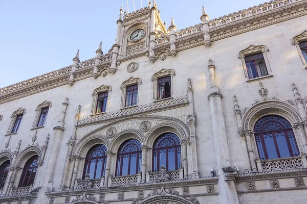 Güzel Rossio tren istasyonu Lizbon - Lizbon - Portekiz - 17 Haziran 2017