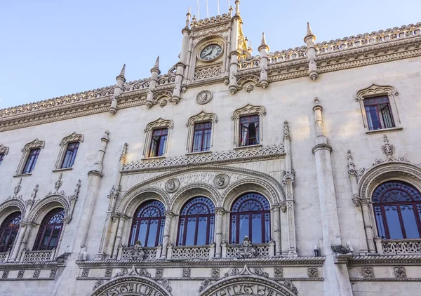 Güzel Rossio tren istasyonu Lizbon - Lizbon - Portekiz - 17 Haziran 2017