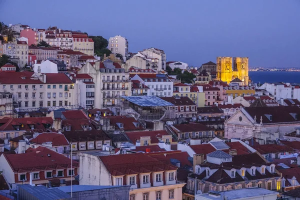 美しい空撮 リスボン ポルトガル リスボン — ストック写真