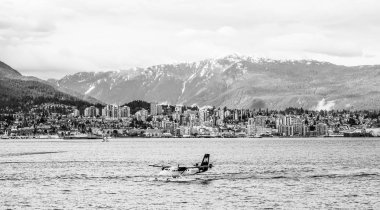 Waterplane Vancouver liman - aeroboat - Vancouver - Kanada - 12 Nisan 2017