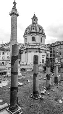Roma - Traians Forum - bir turistik ünlü Forum