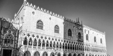 Ünlü Doge s Palace Venedik - Palazzo Ducale adlı St kare işaretler