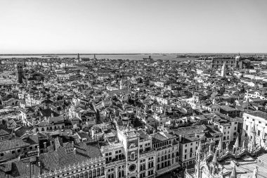 Venedik'in üzerinde şaşırtıcı havadan görünümü