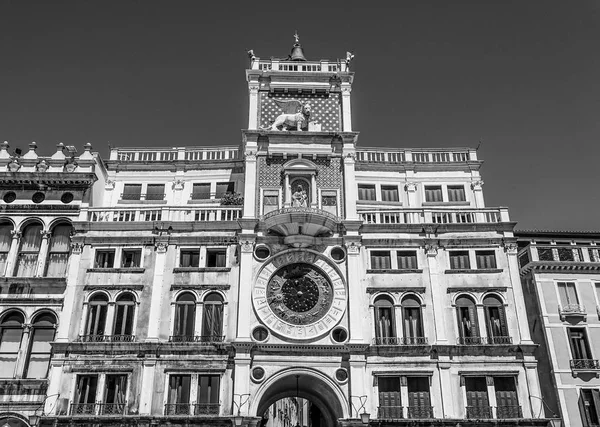 Plaza de San Marcos Venecia - Torre dellOrologio — Foto de Stock