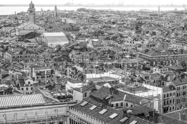 Venedik'in üzerinde şaşırtıcı havadan görünümü