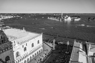 Venedik Doge s Sarayı ve St Giorgio Adası