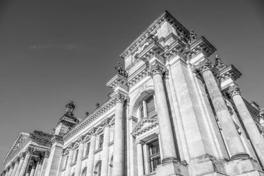 Federal Hükümet Ofisi - Berlin 'deki Alman Bundestag Reichtagsgebaeude