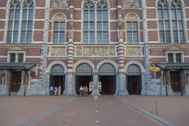 Etkileyici National Museum Amsterdam - Amsterdam - Hollanda - 20 Temmuz 2017